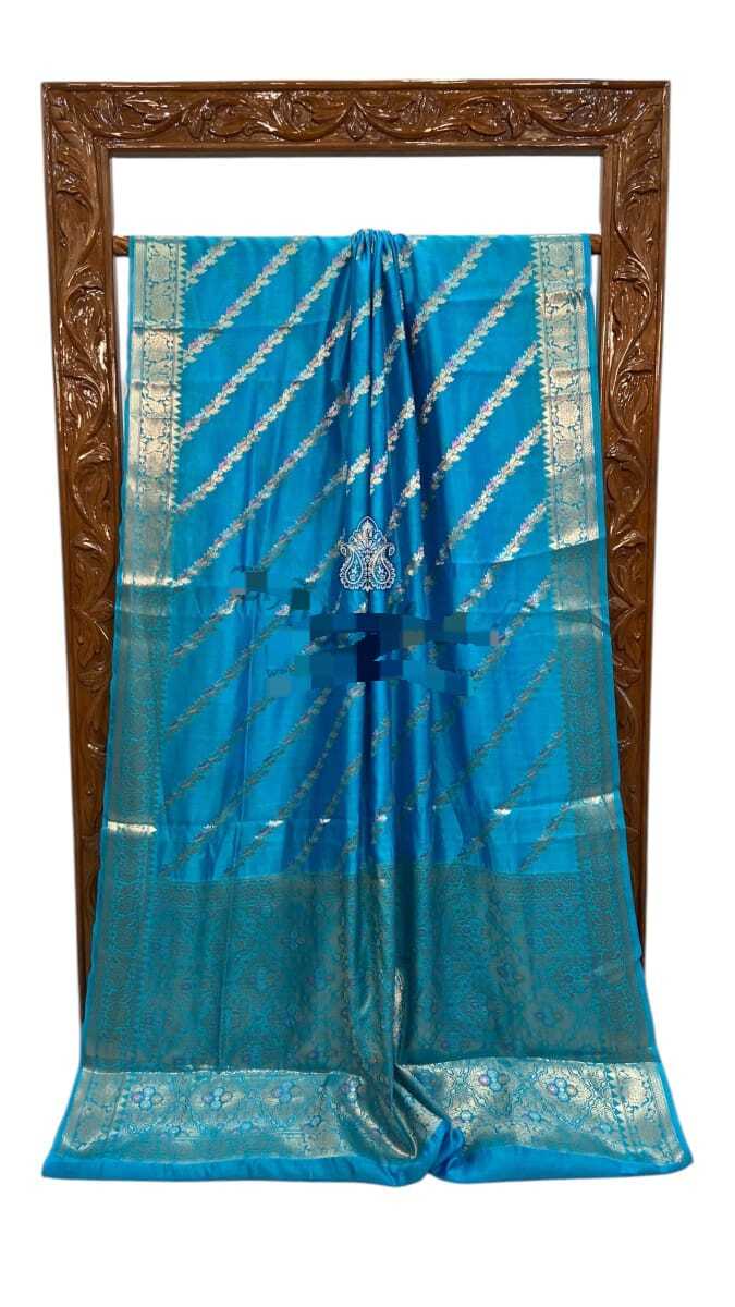 Banarasi Khadi Georgette Silk Saree