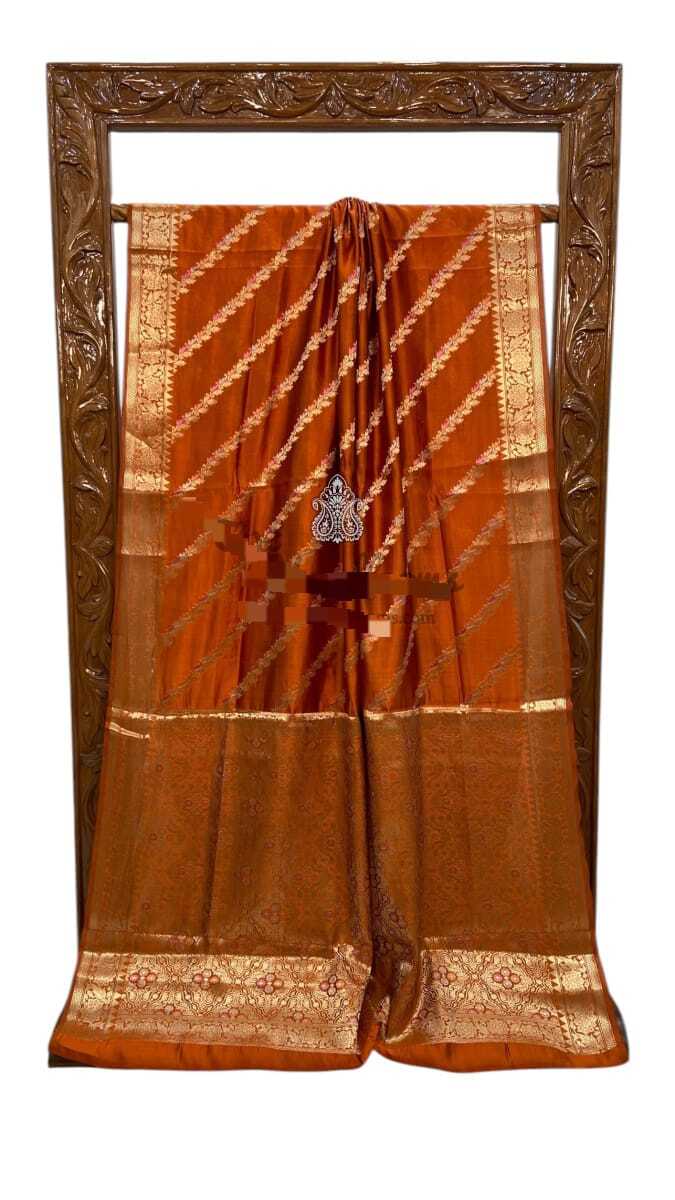 Banarasi Khadi Georgette Silk Saree