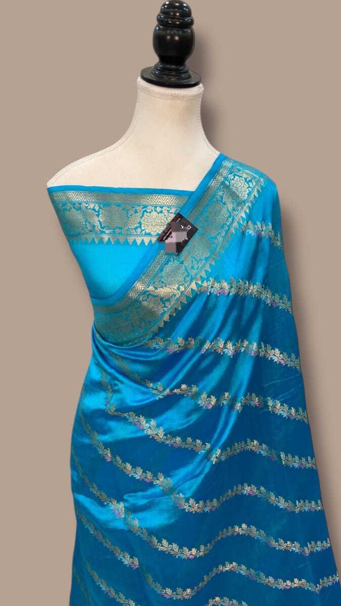 Banarasi Khadi Georgette Silk Saree